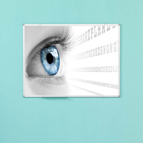 Smit Visual - Softline 8 mm Projection Board - 150x150 cm - Ceramic Steel - Projection Steel