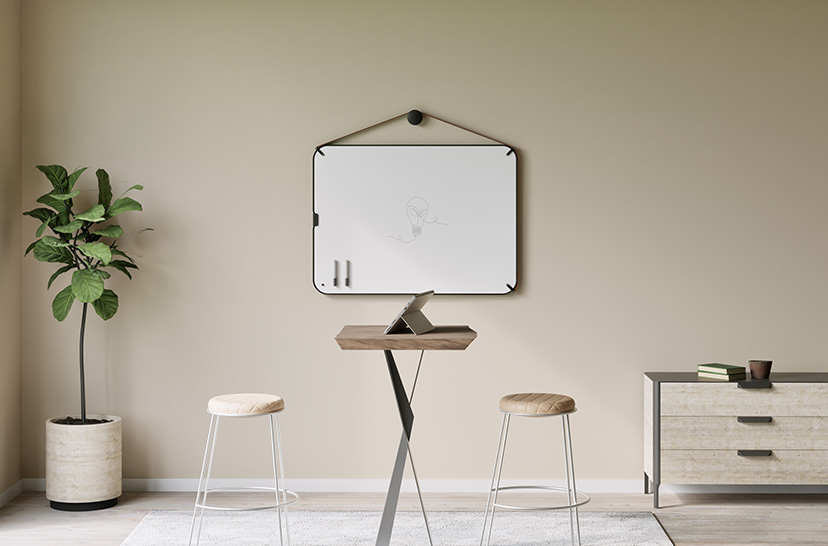 chameleon, Whiteboard op wielen, Verrijdbaar whiteboard, Whiteboard verrijdbaar, Whiteboard op standaard, Chameleon Portable