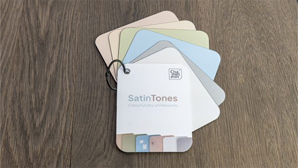 chameleon satintones kleurwaaier sample