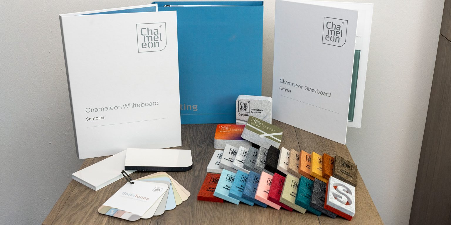 chameleon samples materiaal overzicht