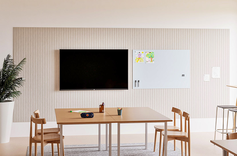 acoustic wall panels for schools, classroom acoustics, PET felt acoustic panel, sustainable acoustic panel, acoustic solution for education