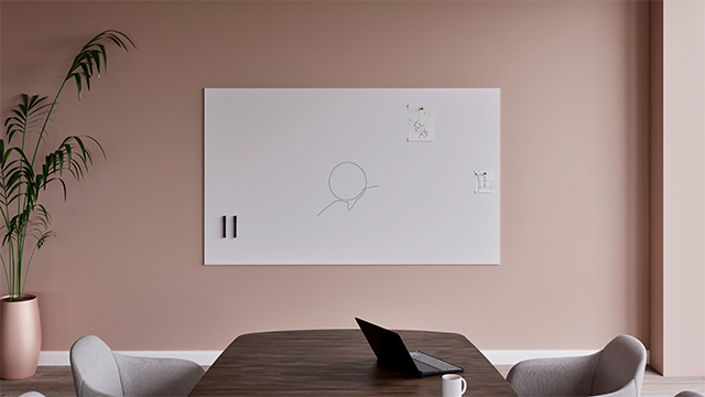 Chameleon Sharp, Whiteboard, Whiteboard, Trockenlöschtafel, Großes Whiteboard für die Wand, Randloses Whiteboard