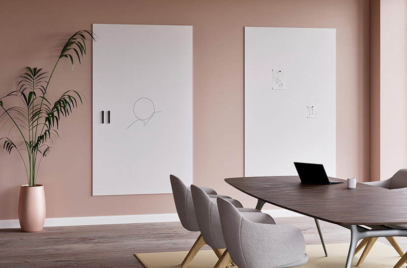 Chameleon Sharp, Whiteboard, Whiteboard, Trockenlöschtafel, Großes Whiteboard für die Wand, Randloses Whiteboard